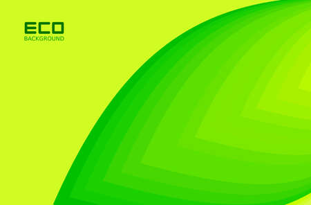 Green eco friendly backgrounds with leaf patterns for business posts and presentations, natural backgrounds, green abstract backgrounds.のイラスト素材