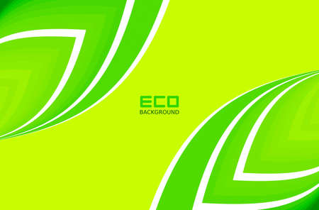 Green eco friendly backgrounds with leaf patterns for business posts and presentations, natural backgrounds, green abstract backgrounds.のイラスト素材