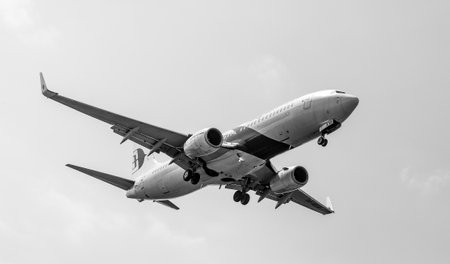 SEPANG, MALAYSIA - FEBRUARY 08, 2019 : Malaysia Airlines (MAS) aircraft. Malaysia Airlines Berhad...