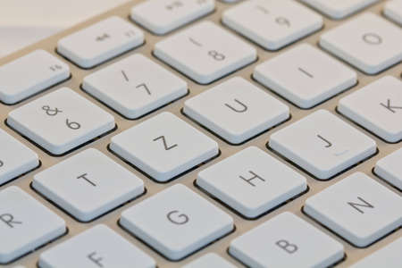 Keyboard closeup viewの写真素材