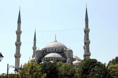 Sultan Ahmed Mosque  Blue Mosque , Istanbul, Turkeyの写真素材