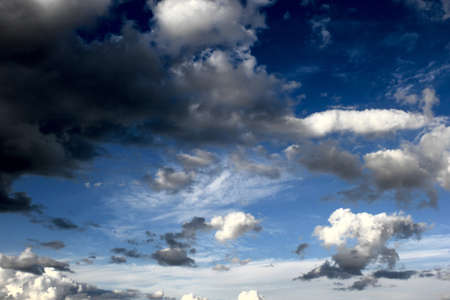 Clouds in the skyの写真素材