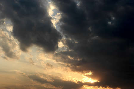 Clouds in the skyの写真素材
