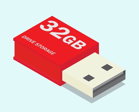 USB isometric design