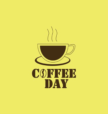Coffe Day Logo template design. It is suitable for businessのイラスト素材