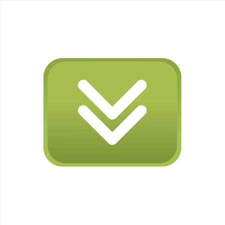 Illustration vector design of download button template.
