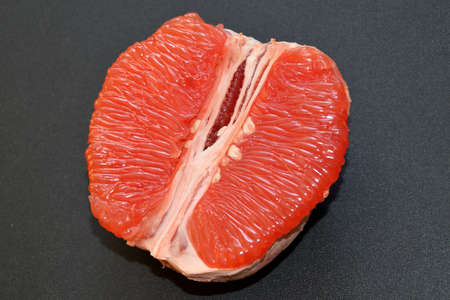 Juicy and tasty grapefruit.の写真素材
