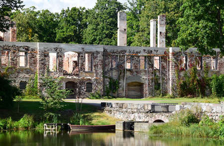 Conservation of old ruins.の写真素材