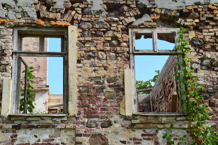 Conservation of old ruins.の写真素材