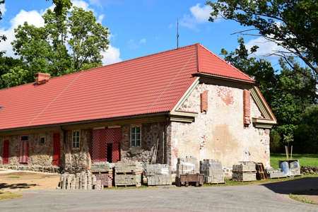 The renovation of a house.のeditorial素材