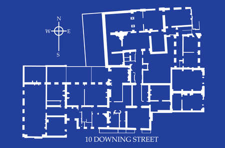 Ten Downing Street, Floor Plan