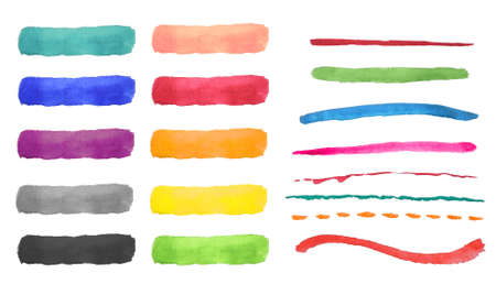 speech bubbles colorful painted shield signs paintの写真素材