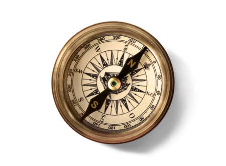 compass course hiking new old german nosw northの写真素材