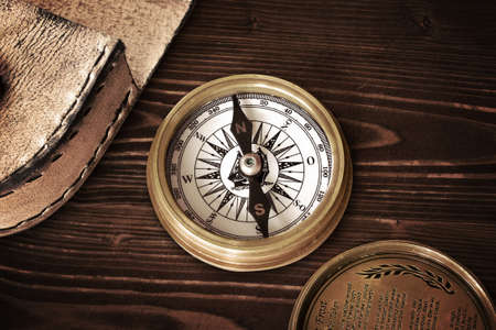 compass course hiking new old german nosw northの写真素材