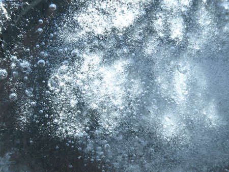Background with texture of iceの写真素材