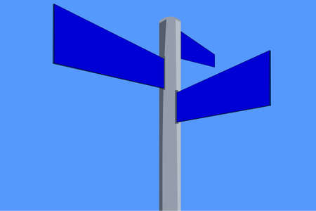 Right direction, business conceptのイラスト素材