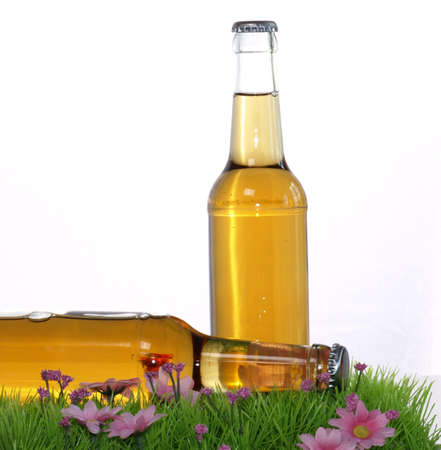 Summer drink on whiteの写真素材