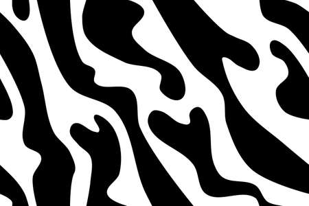 Seamless vector illustration of a zebraのイラスト素材