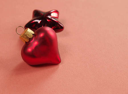 A red heart   の写真素材