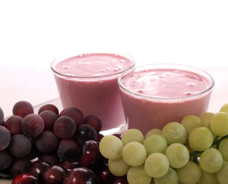 Healthy drinks with fresh fruits   の写真素材