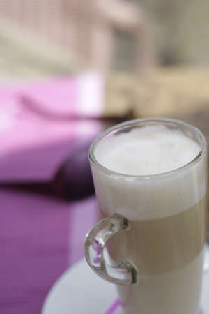 Latte macchiatoの写真素材