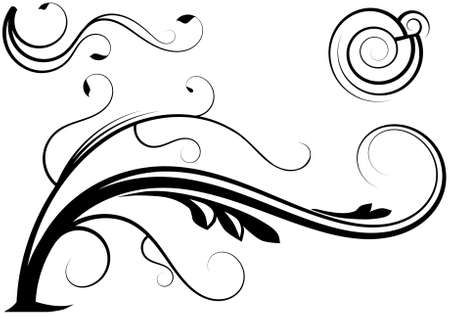 Decorative elements of ornamentのイラスト素材