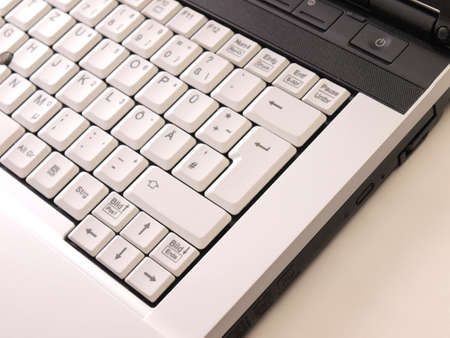 Keyboard of a notebook   