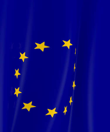 European flagの写真素材