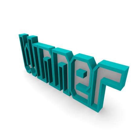 Winner, 3d conceptの写真素材