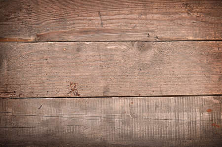 Texture of an old used wooden table with space for text or imageの写真素材