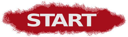Red colored effect with the word start, vector illustrationのイラスト素材