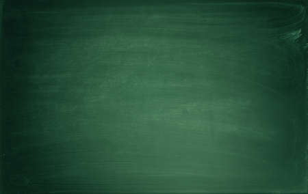 Blank green blackboard vintage color toned, space for text or imagesの写真素材