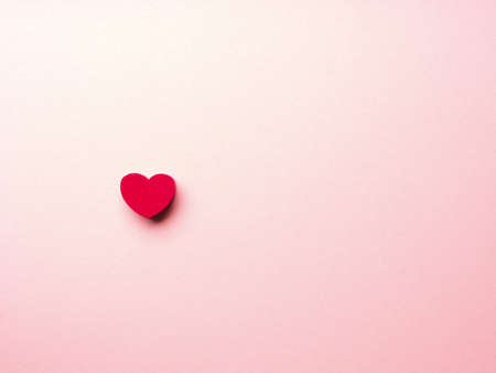 Pink Valentines Day background with space for your textの写真素材
