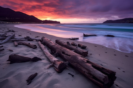 Scenic Twilight Beachscapeの素材