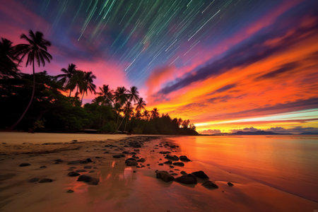 Scenic Twilight Beachscapeの素材
