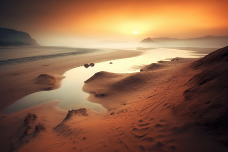 Otherwordly Scenic Beachscapeの素材