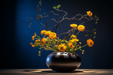 Summer Themed Flora Arrangement Portraitの素材