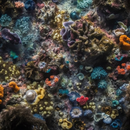 Closeup of the Ocean Floorの素材