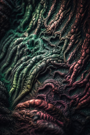 Closeup of an Alien-like Textureの素材
