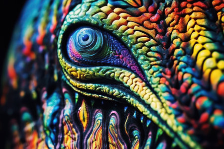 Closeup of an Alien-like Textureの素材