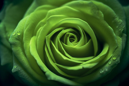 Green Roses Texture Backgroundの素材