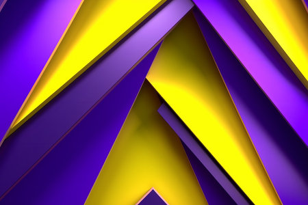 Sleek Modern Geometric Glowing Shapes Outline Backgroundの素材