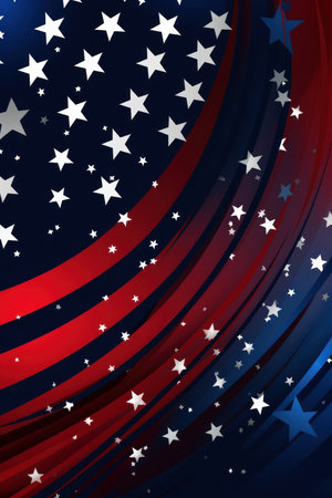 Independence day of United States of America background. Vector illustration.の素材