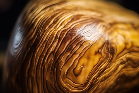 Close-up of a wooden table in a restaurant. Selective focus.の素材