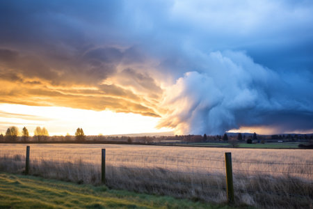 clouds in the skyの素材
