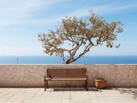 the sky is blueの素材