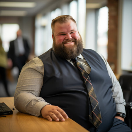 the man is wearing a tieの素材