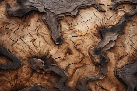a close up view of the bark of a treeの素材