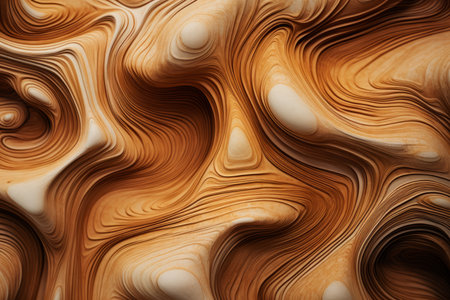 abstract background with wavy lines and swirlsの素材