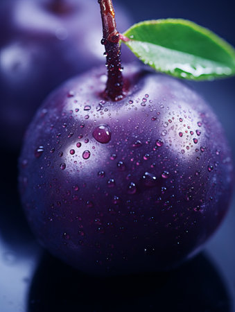 the fruit is purpleの素材